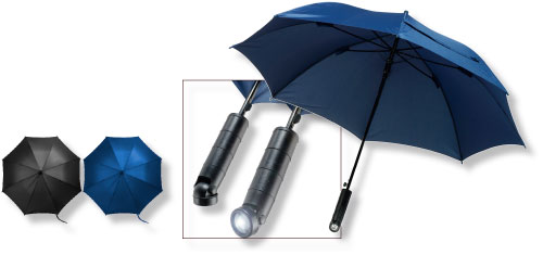 bedrukte paraplu ledbrella