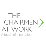 Logo The Chairmen at Work - masseurs met visuele beperking
